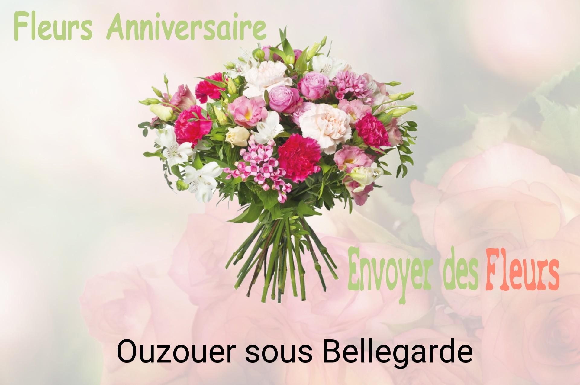 Bouquet de fleurs d’anniversaire livré à Ouzouer-sous-Bellegarde